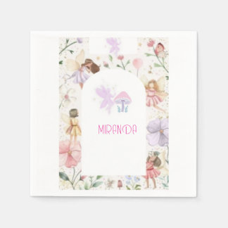 Servilletas Personalizadas para Fiesta de Cumpleañ スタンダードカクテルナプキン