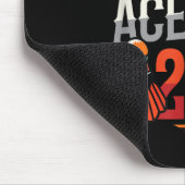 Serving Aces Since 2005 Badminton Lover 20誕生 マウスパッド (コーナー)