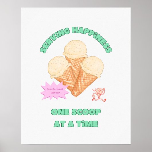 Serving Happiness ポスター (正面)