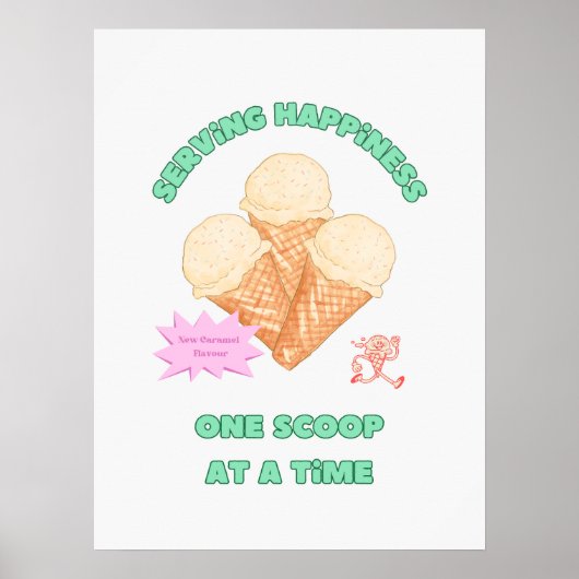 Serving Happiness ポスター (正面)