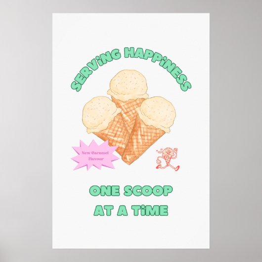 Serving Happiness ポスター (正面)