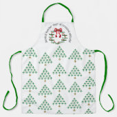 Serving holiday cheer at cruising altitude apron エプロン (正面)