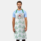 Serving holiday cheer at cruising altitude apron エプロン (着用した状態)