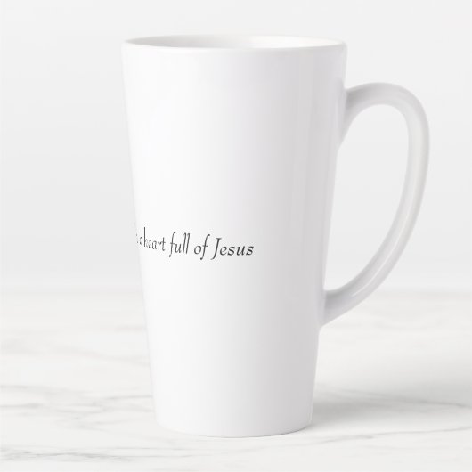 serving my family  カフェラテマグ (右)