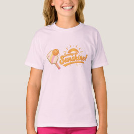 Serving Up Sunshine | Sunny Pastel Pickleball Kids Tシャツ