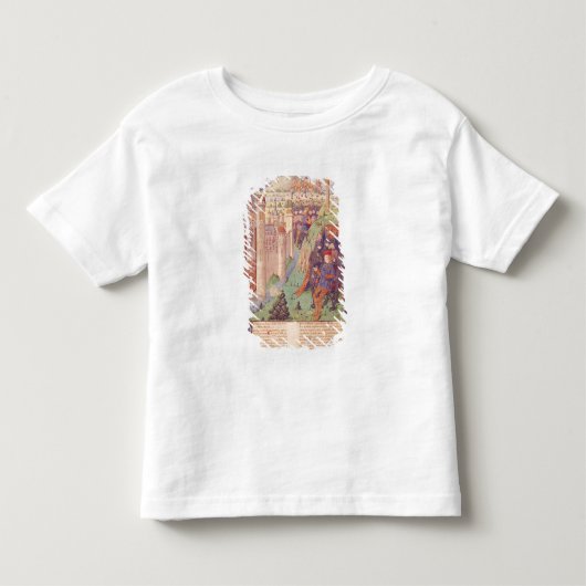 Servius著論評を用いるVirgilの仕事 トドラーTシャツ (正面)