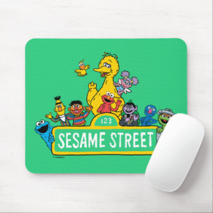 Sesame Street   All Around the Sesame Street Sign マウスパッド
