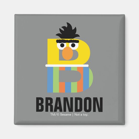 Sesame Street | B is for Bert マグネット (正面)