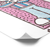 Sesame Street Bert Don't Talk To Me  ポスター (角)