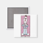 Sesame Street Bert Don't Talk To Me  マグネット (正面/裏面)