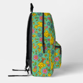 Sesame Street | Big Bird & Little Bird Pattern プリントバックパック (左)