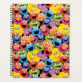 Sesame Street Character Faces Pattern Planner プランナー手帳 (正面)