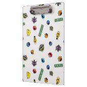 Sesame Street Character Pattern Clipboard クリップボード (左)
