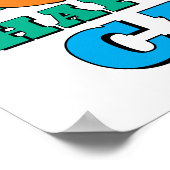 Sesame Street Characters Birthday Poster ポスター (角)