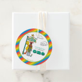 Sesame Street Characters & Street Sign Birthday Fa フェイバータグ (インサイチュ)