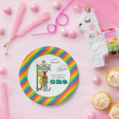 Sesame Street Characters & Street Sign Birthday Pa ペーパープレート (パーティー)