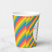 Sesame Street Characters & Street Sign Birthday Pa 紙コップ (右)