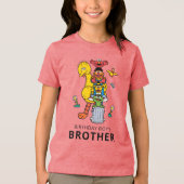 Sesame Street Characters & Street Sign Birthday Tr トライブレンドTシャツ (正面)