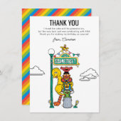 Sesame Street Characters & Street Sign Thank You C サンキューカード (正面/裏面)