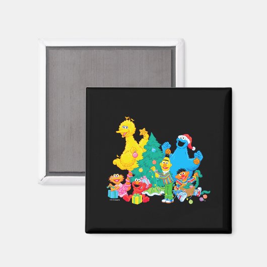 Sesame Street Christmas Pals  マグネット (正面/裏面)