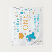 Sesame Street | Cookie Monster 1st Birthday タペストリー (正面)