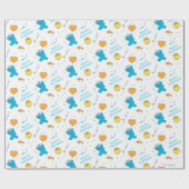 Sesame Street | Cookie Monster Birthday ラッピングペーパー (フラット)