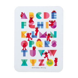 Sesame Street Elmo Alphabet マグネット