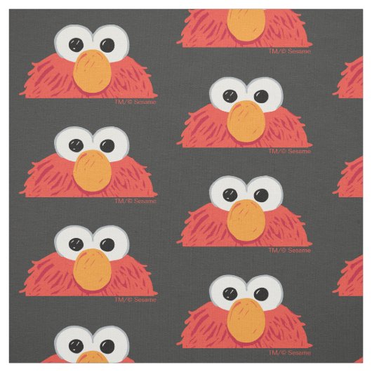 Sesame Street | Elmo Big Face ファブリック (見本)