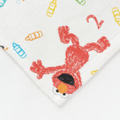 Sesame Street Elmo | Birthday Crayon フリースブランケット (角)