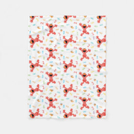 Sesame Street Elmo | Birthday Crayon フリースブランケット