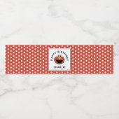 Sesame Street | Elmo Birthday Water Bottle Label ペットボトルラベル (シングルラベル)