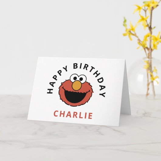 Sesame Street | Elmo Card カード (黄色い花)