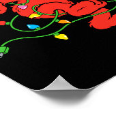 Sesame Street Elmo Christmas Lights Baby  ポスター (角)