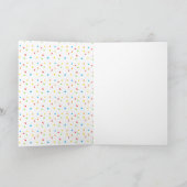 Sesame Street Elmo Chugga Chugga Two Two Birthday カード (内部)