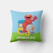 Sesame Street Elmo Chugga Chugga Two Two Birthday クッション (裏面)