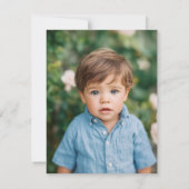 Sesame Street Elmo Chugga Chugga Two Two Birthday サンキューカード (裏面)