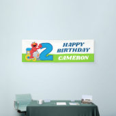 Sesame Street Elmo Chugga Chugga Two Two Birthday 横断幕 (トレードショー)