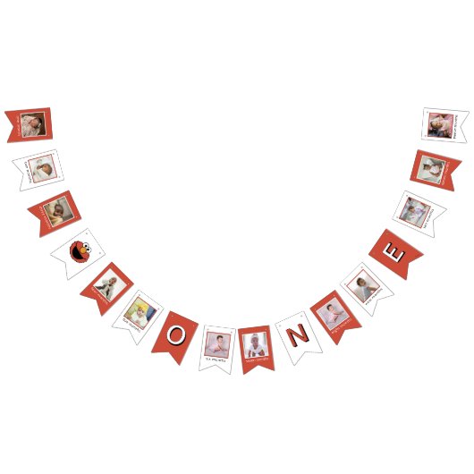 Sesame Street | Elmo First Birthday Bunting Flags バンティングフラッグ (全)