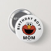 Sesame Street | Elmo - First Birthday Button 缶バッジ (正面&裏面)