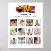 Sesame Street | Elmo First Birthday Poster ポスター (正面)