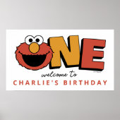 Sesame Street | Elmo - First Birthday Poster ポスター (正面)