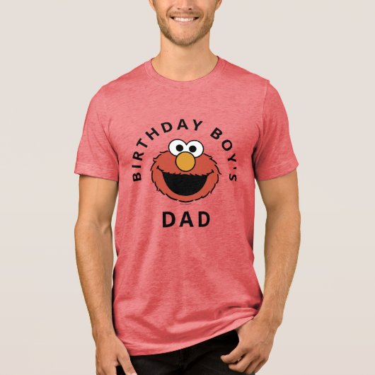 Sesame Street | Elmo - First Birthday Tri-Blend Sh トライブレンドＴシャツ (正面)