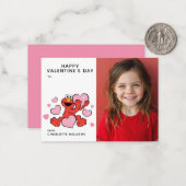 Sesame Street | Elmo Heart Photo ノートカード (正面/裏面インサイチュ)