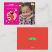 Sesame Street | Elmo Photo Valentine ノートカード (正面/裏面)