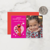 Sesame Street | Elmo Photo Valentine ノートカード (正面/裏面インサイチュ)