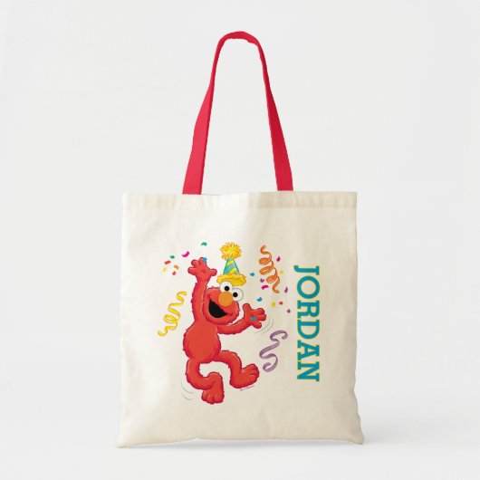 Sesame Street | Elmo Rainbow Birthday トートバッグ (正面)