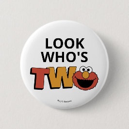 Sesame Street | Elmo - Second Birthday Button 缶バッジ
