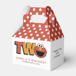 Sesame Street | Elmo - Second Birthday Favor Boxes フェイバーボックス