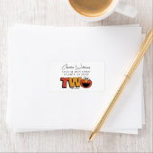 Sesame Street | Elmo - Second Birthday Label ラベル (インサイチュ)