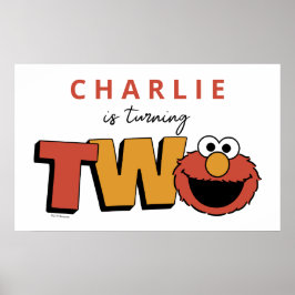 Sesame Street | Elmo - Second Birthday Poster ポスター